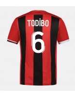 OGC Nice Jean-Clair Todibo #6 Kotipaita 2023-24 Lyhythihainen